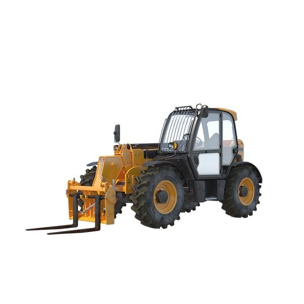 telehandlers can normally reach heights ranging from 30 to 55 feet